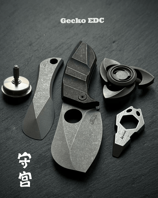 Gecko | Lock - Free Pocket Folder Knife Preorder deposit (total price 250$) - Gecko Edc